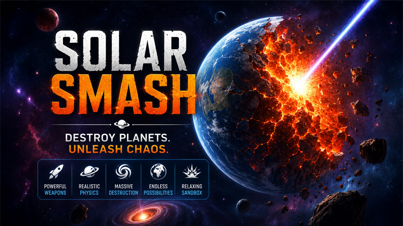 Solar Smash: The Browser Game Where You Destroy Planets for Fun